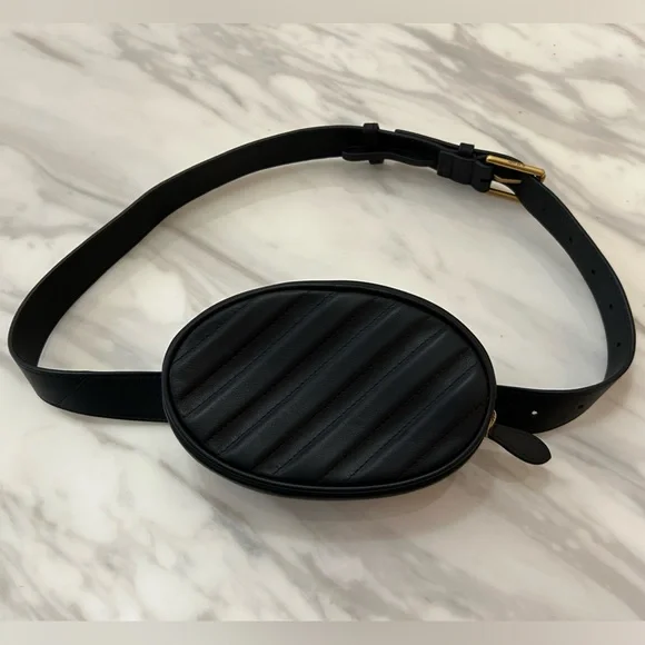Aritzia Bags Auxiliary Leather Belt Bag Poshmark